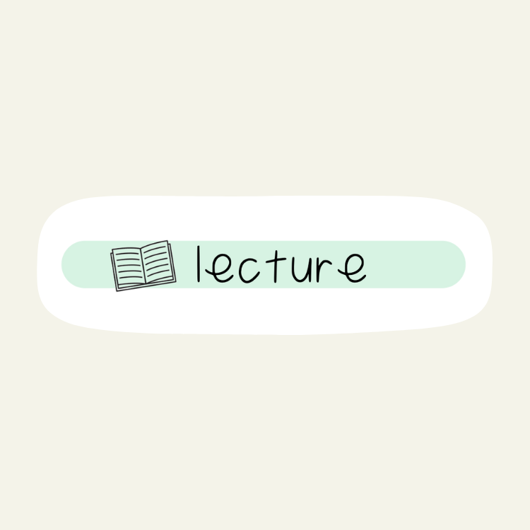 Lecture