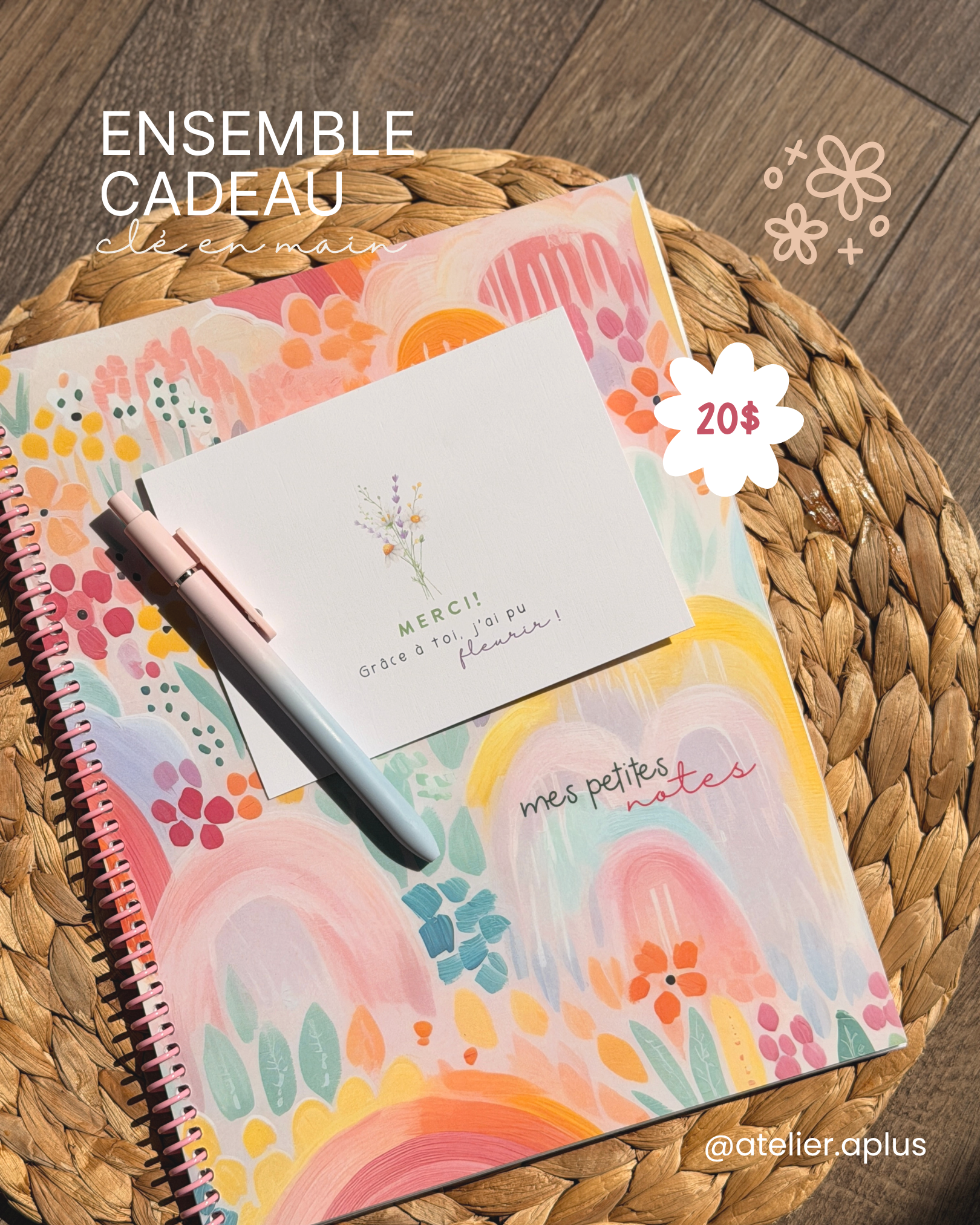 Ensemble cadeau avec stencil 🎁