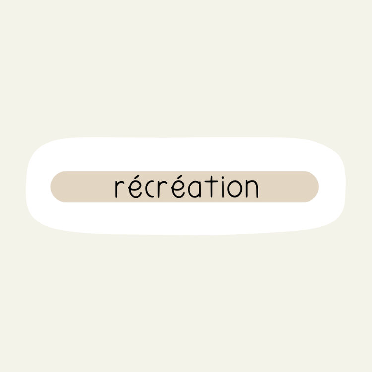 Récréation
