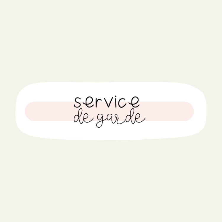 Service de garde