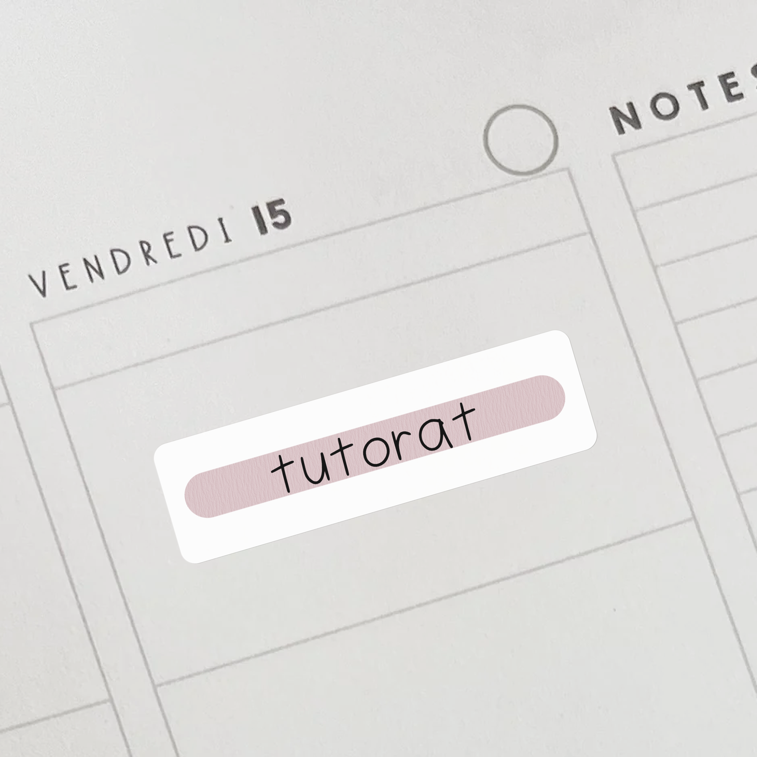 Autocollants étudiants