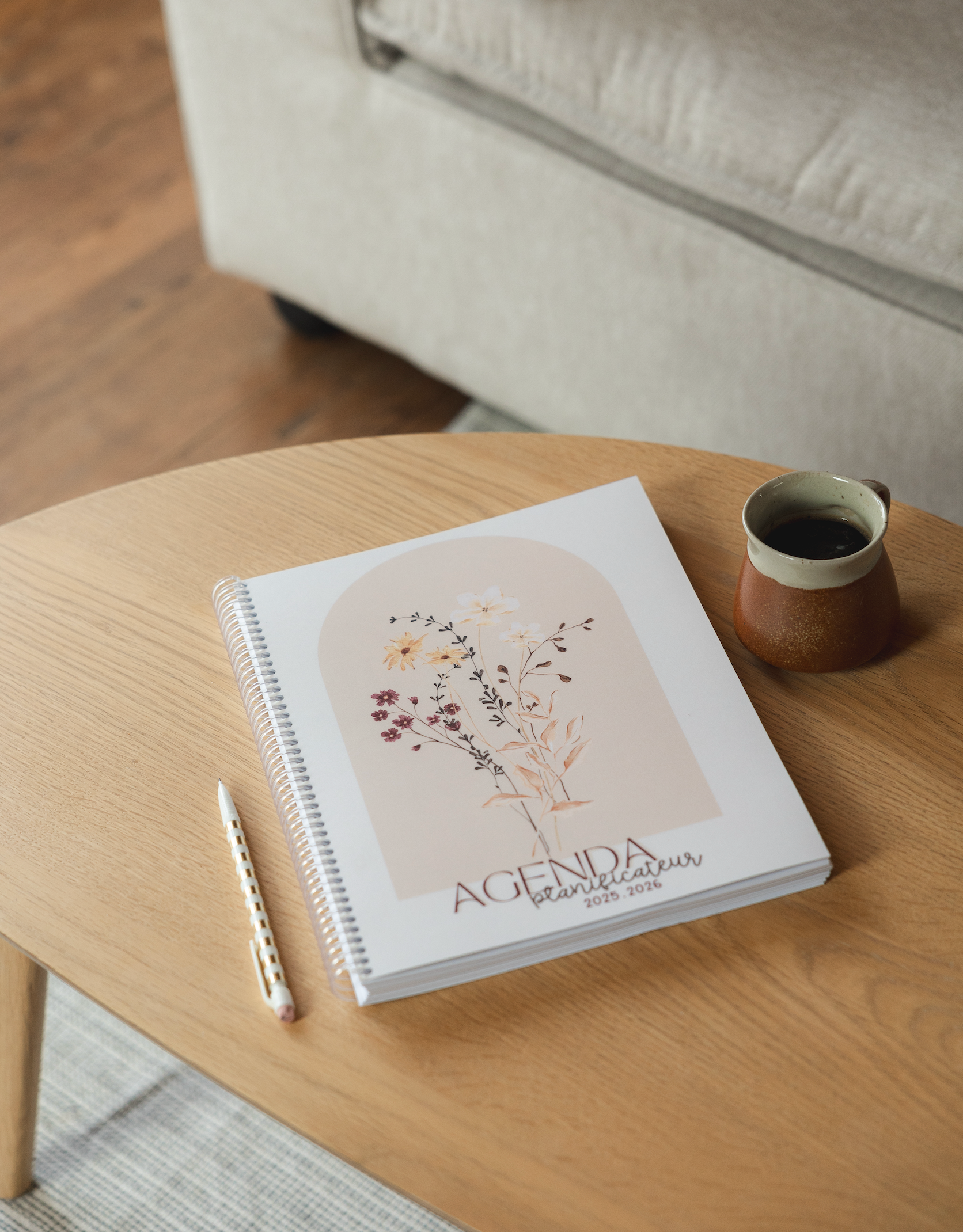 Agenda mi-année • 6 périodes