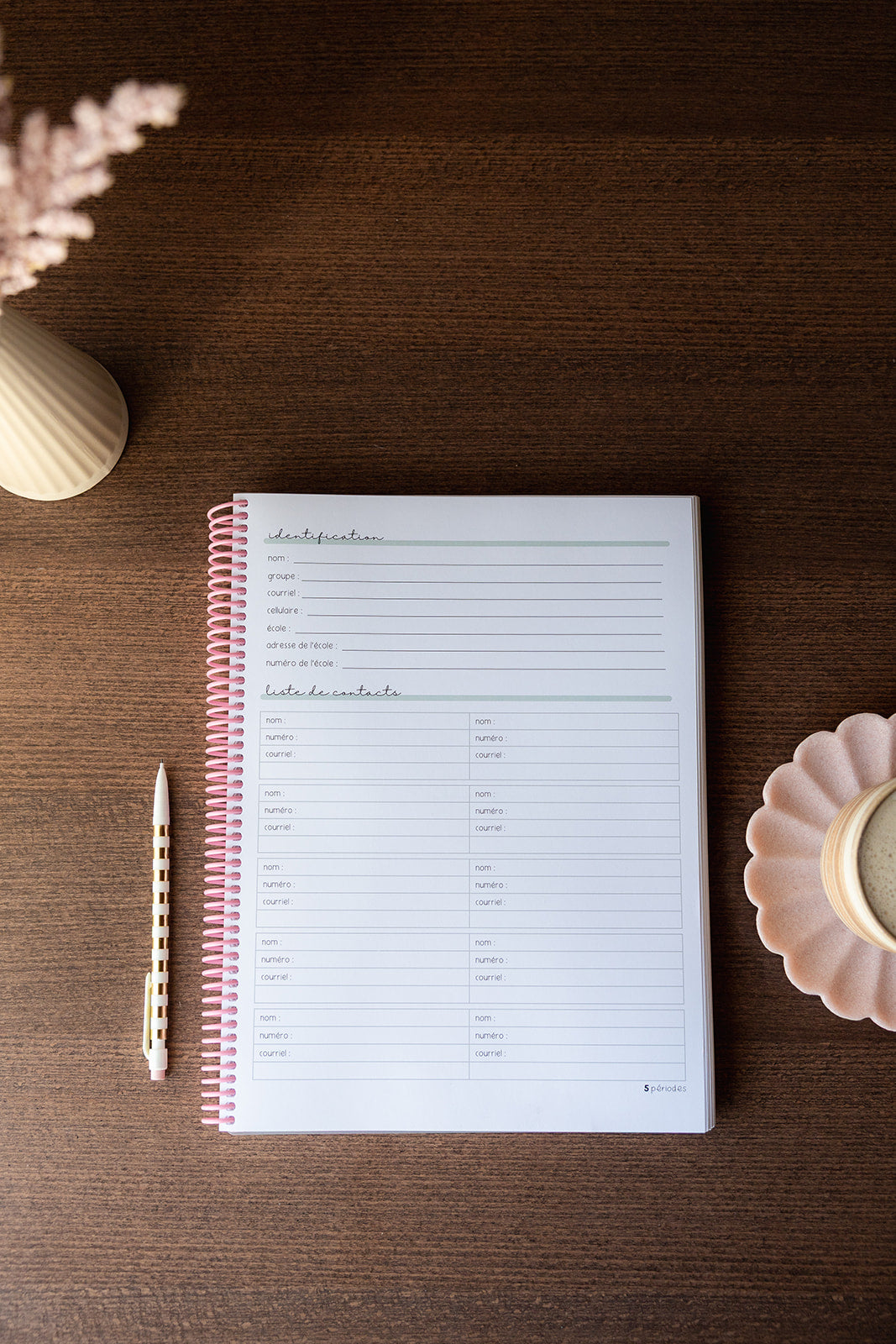 Agenda • 5 périodes