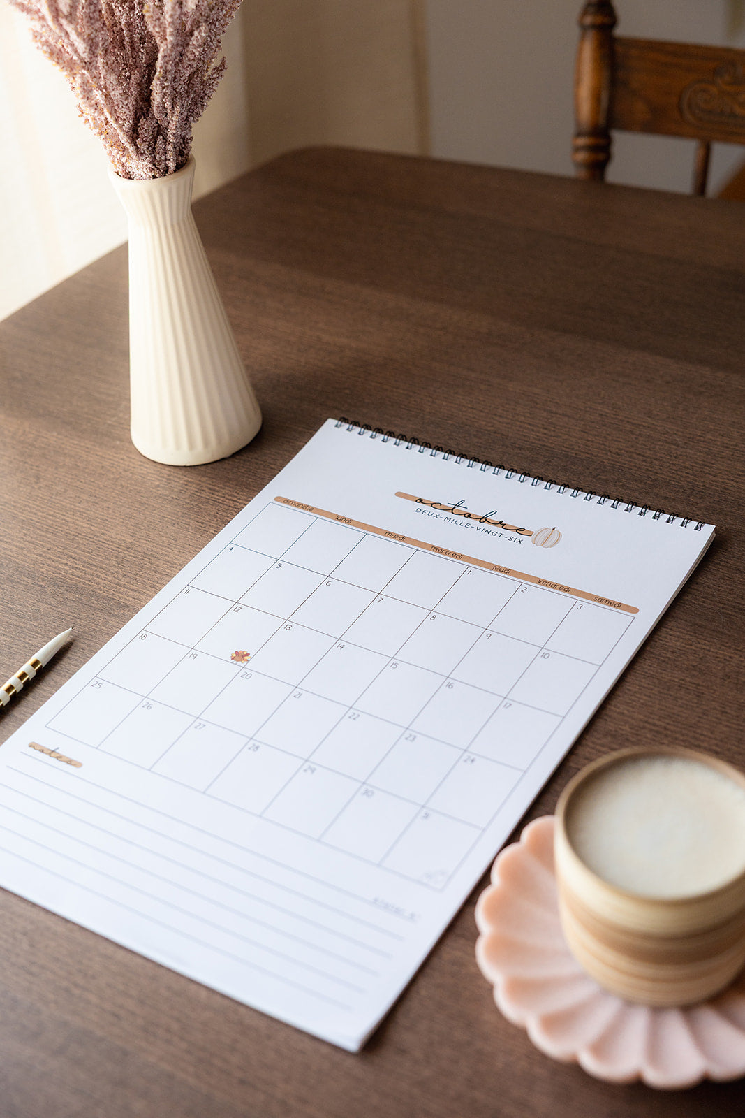 Calendrier scolaire 2026.27 • spirale