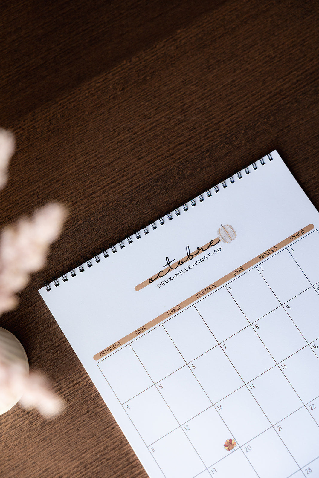 Calendrier scolaire 2026.27 • spirale