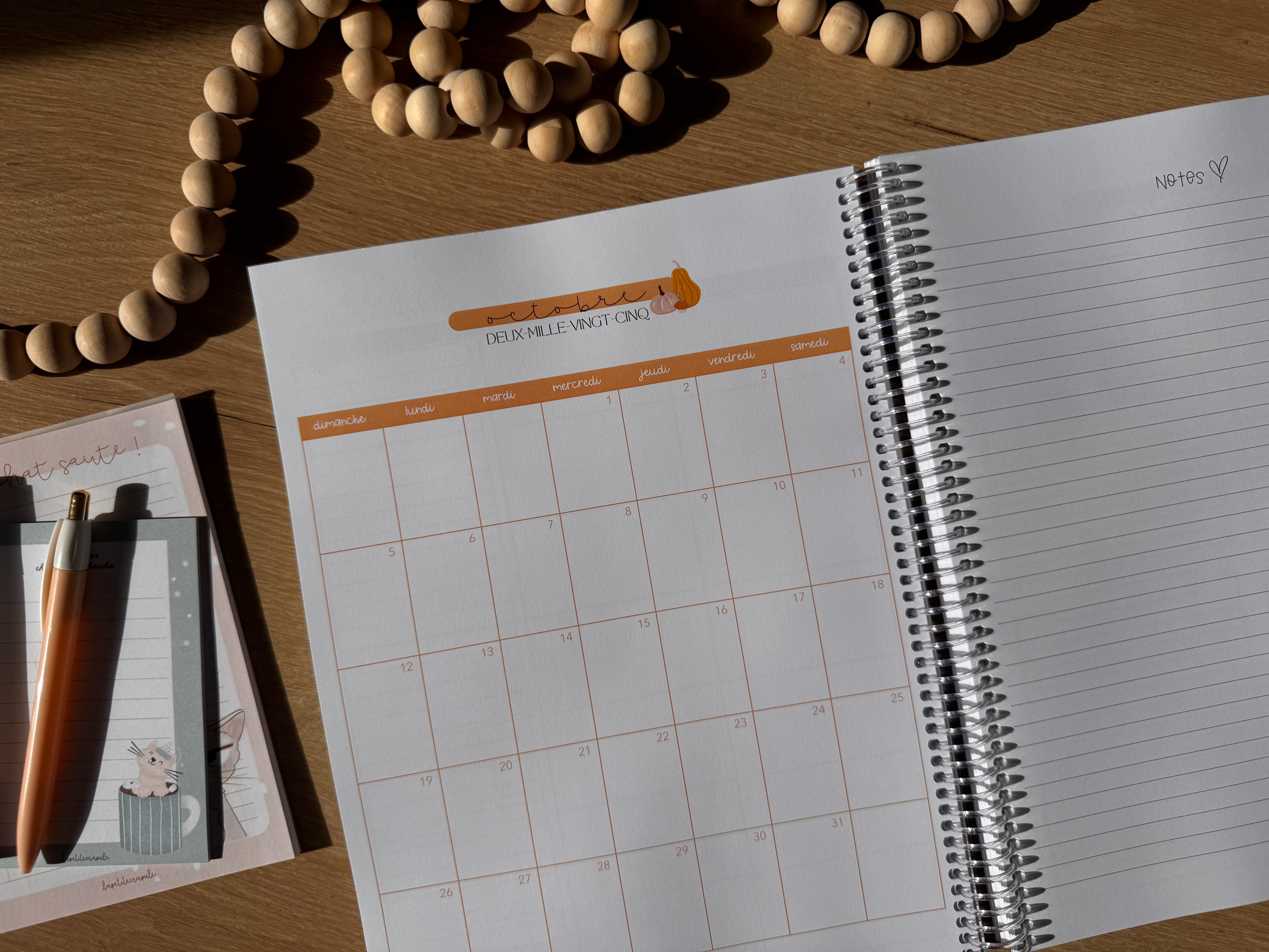 Agenda mi-année • Préscolaire 5 périodes