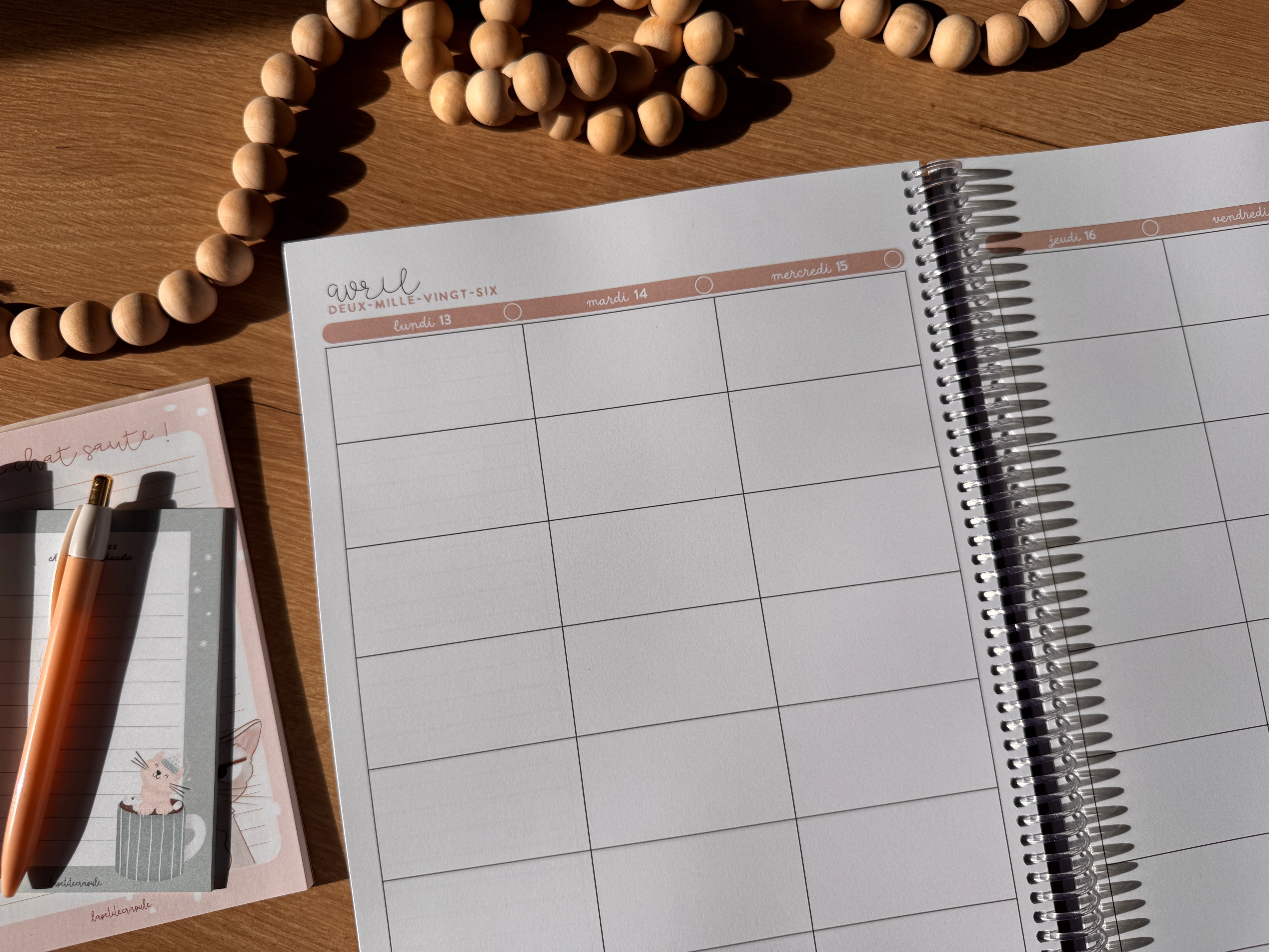 Agenda mi-année • T.E.S./ortho. 7 périodes