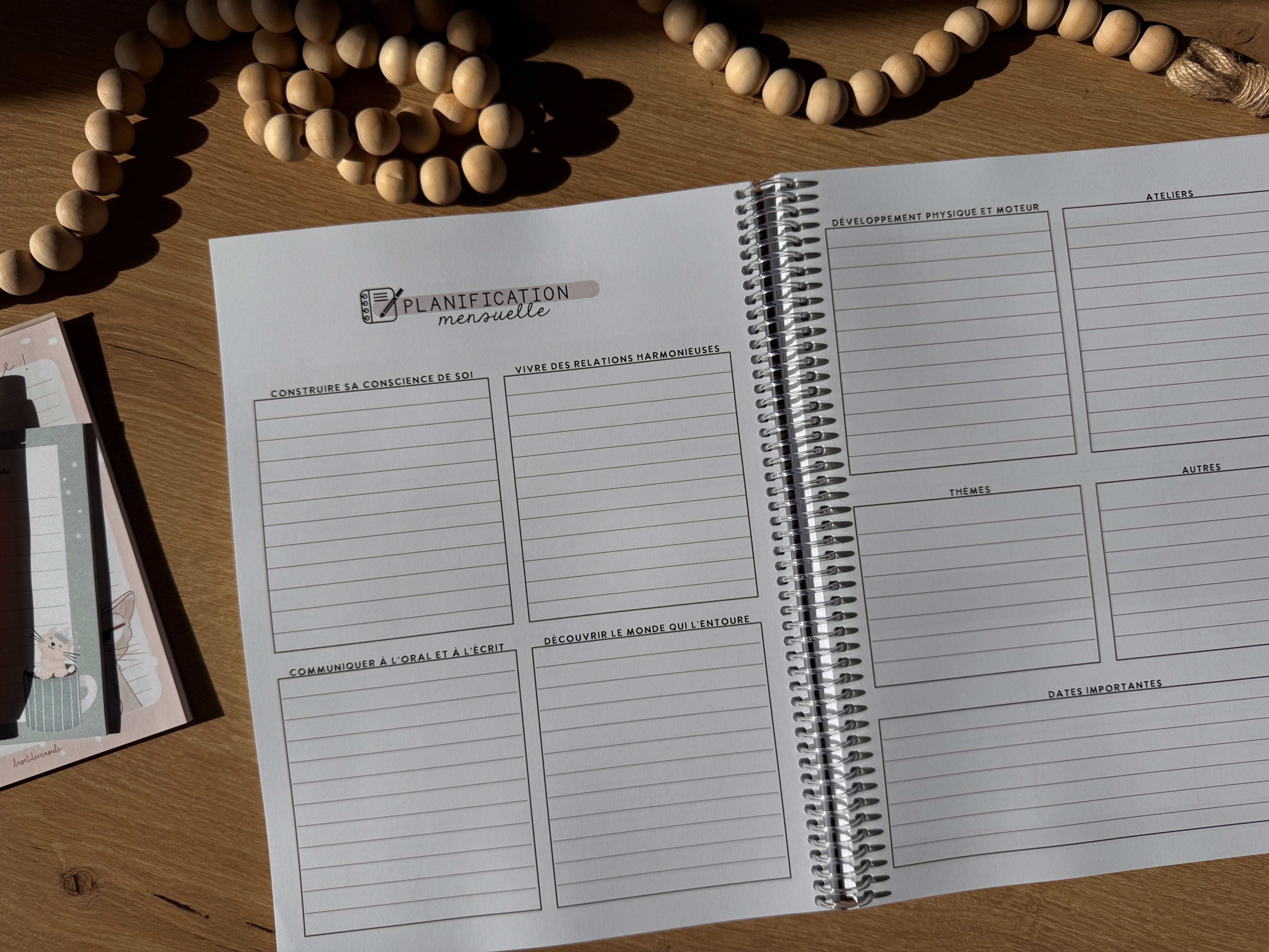 Agenda mi-année • Préscolaire 5 périodes