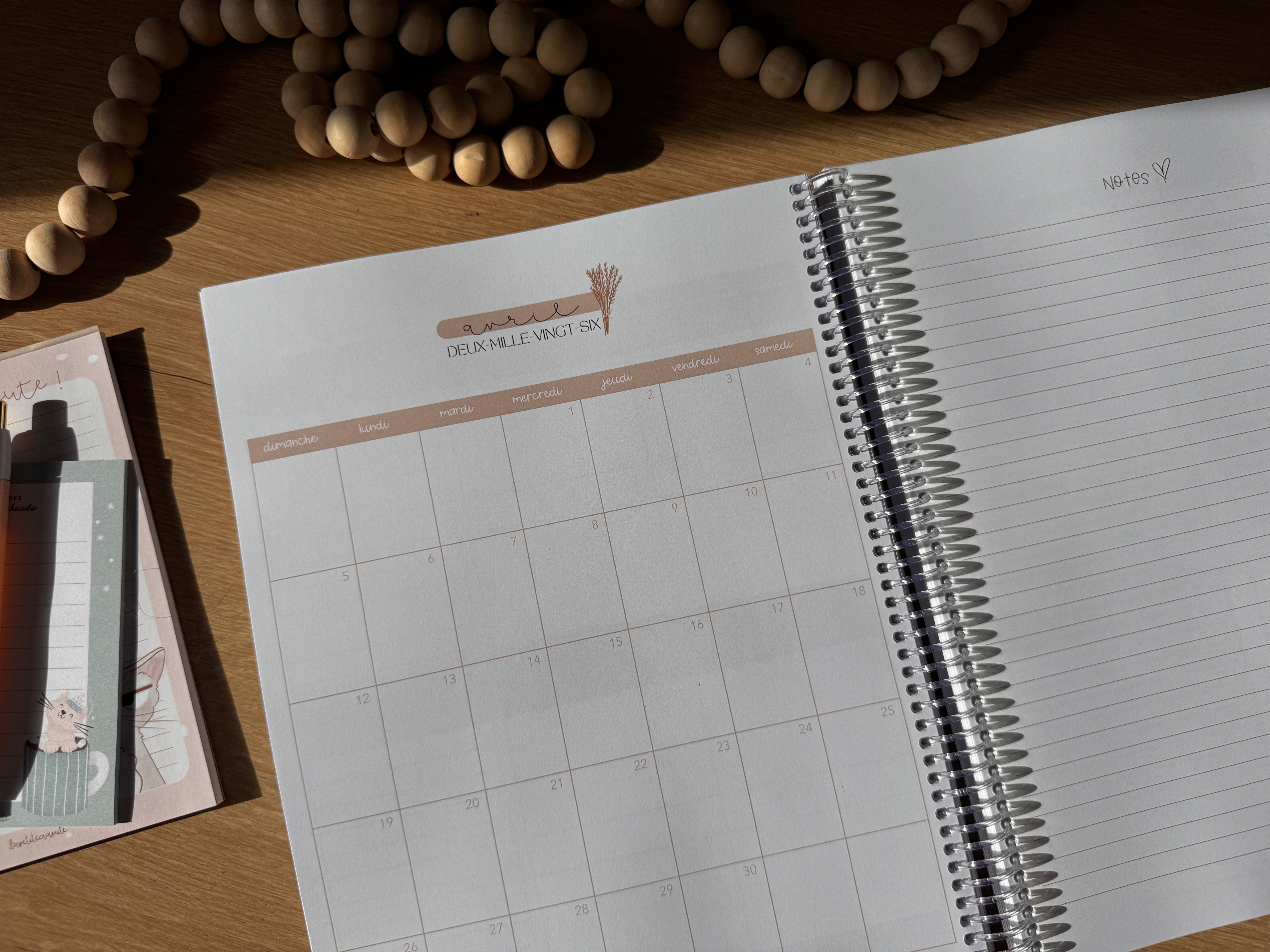 Agenda mi-année • Préscolaire 5 périodes