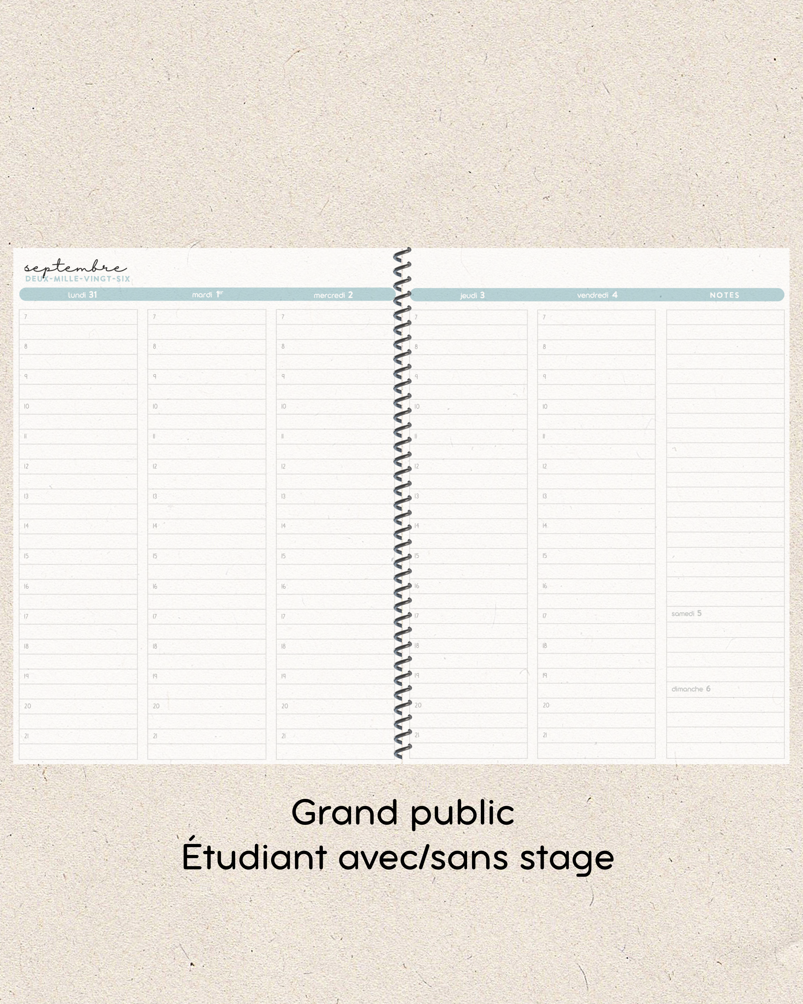 Agenda • l'intemporel