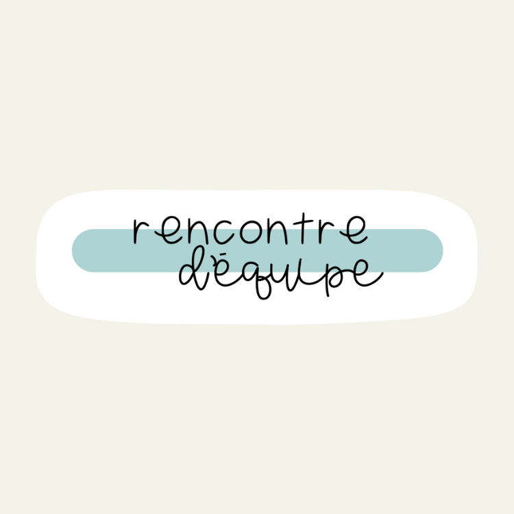 Rencontre d'équipe