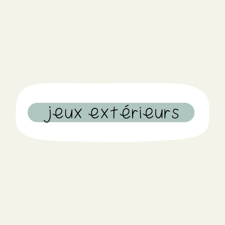 Jeux extérieurs