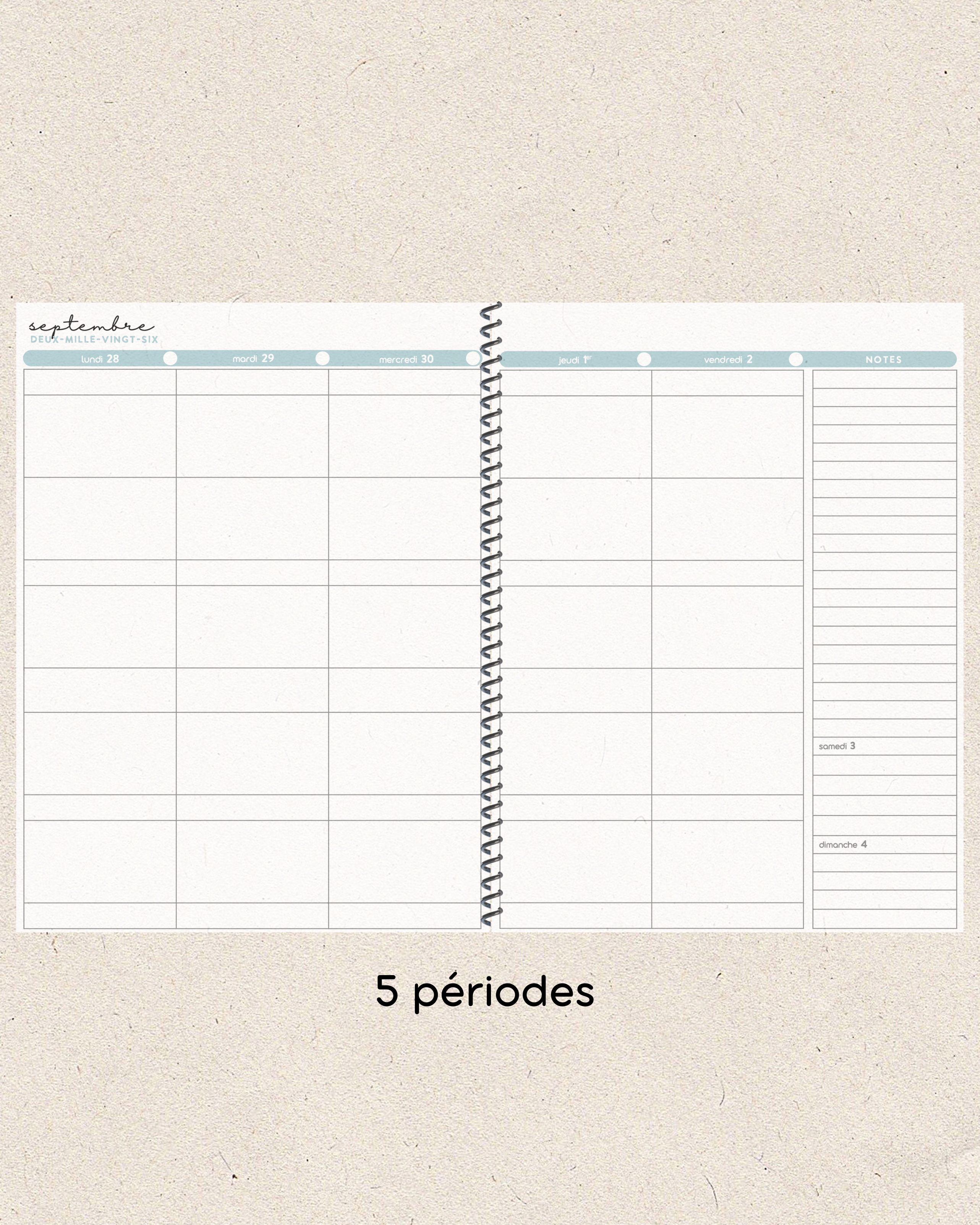 Agenda • l'intemporel