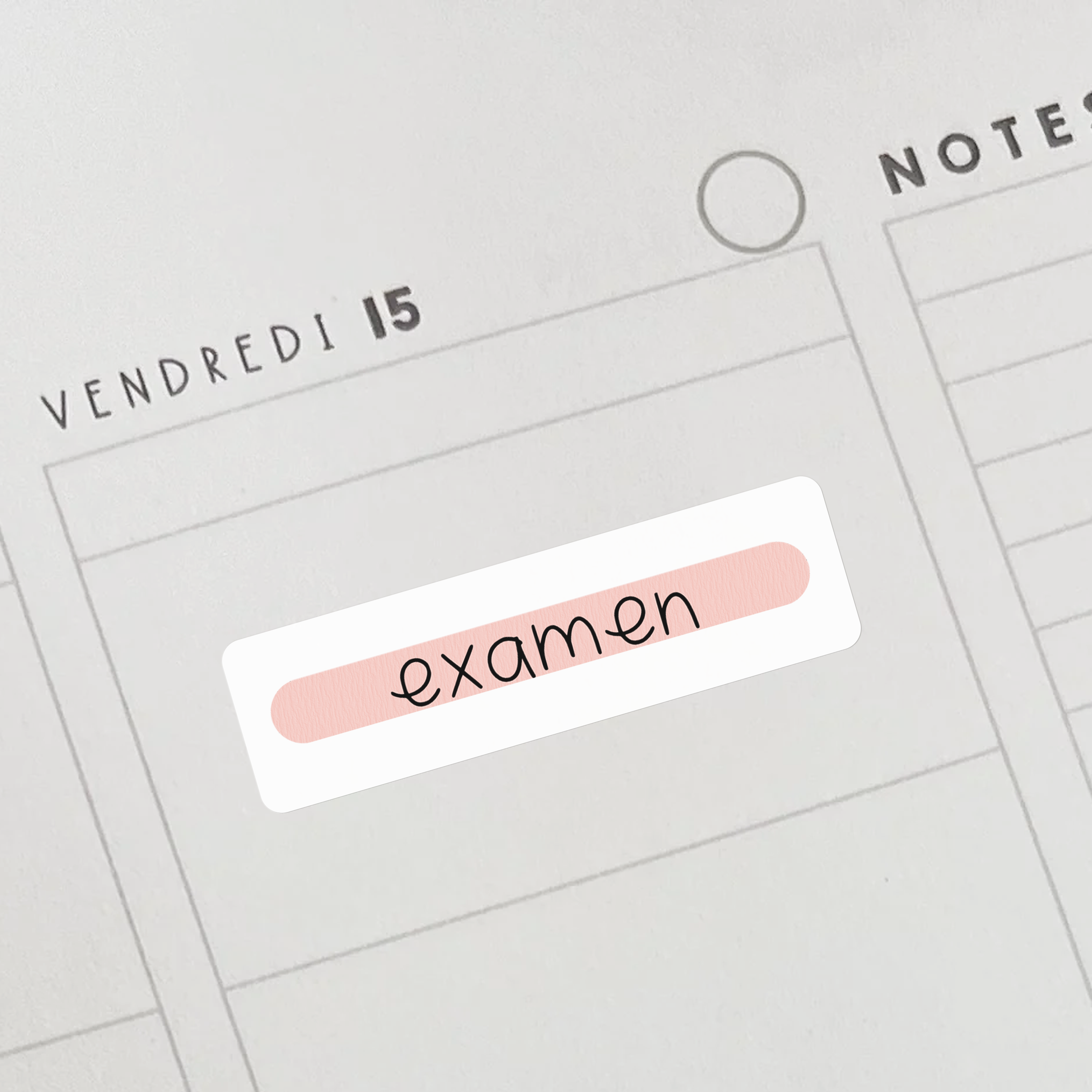 Autocollants étudiants
