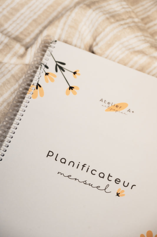 Planificateur mensuel • Atelier A+