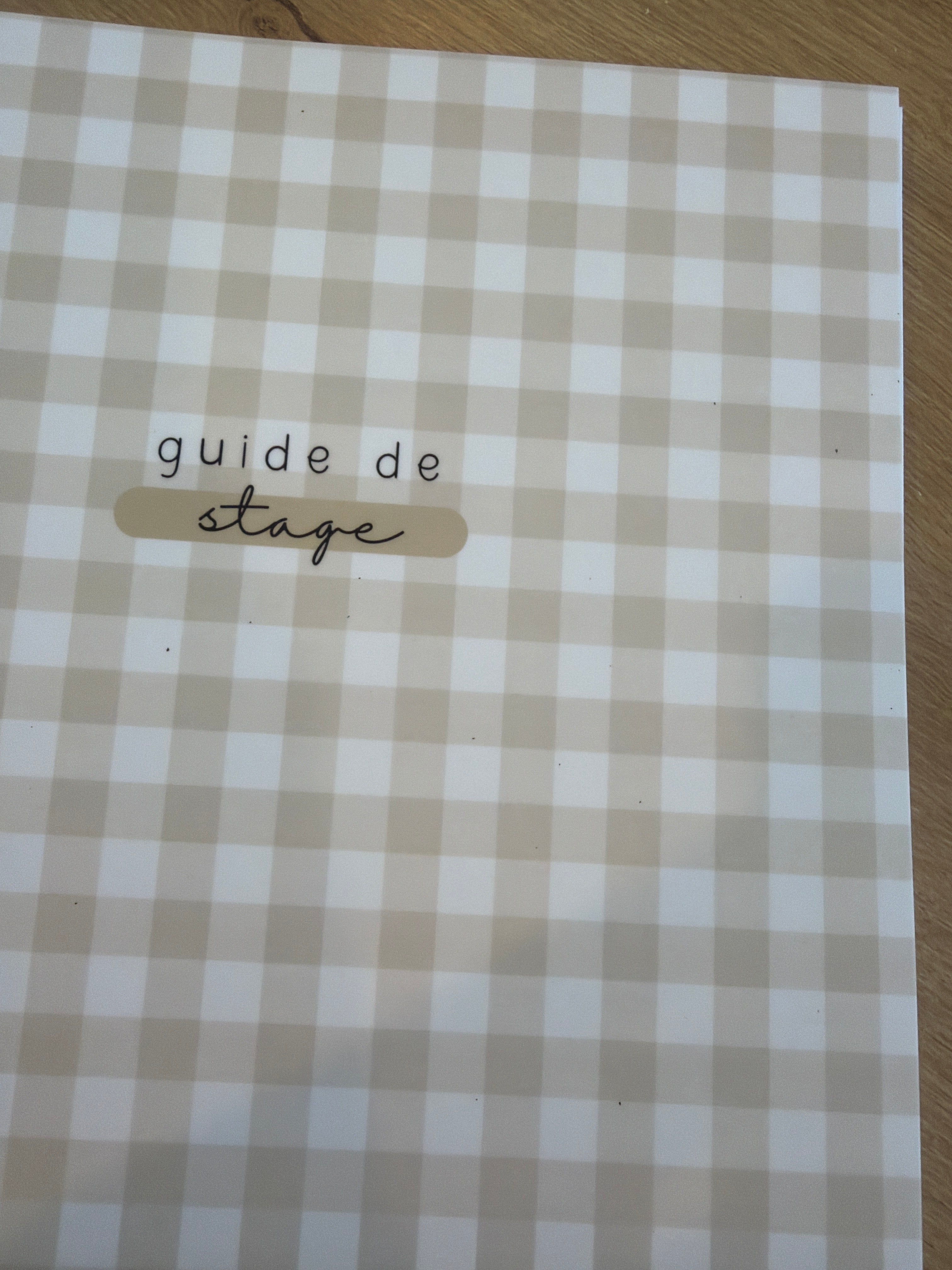 Guide de stage