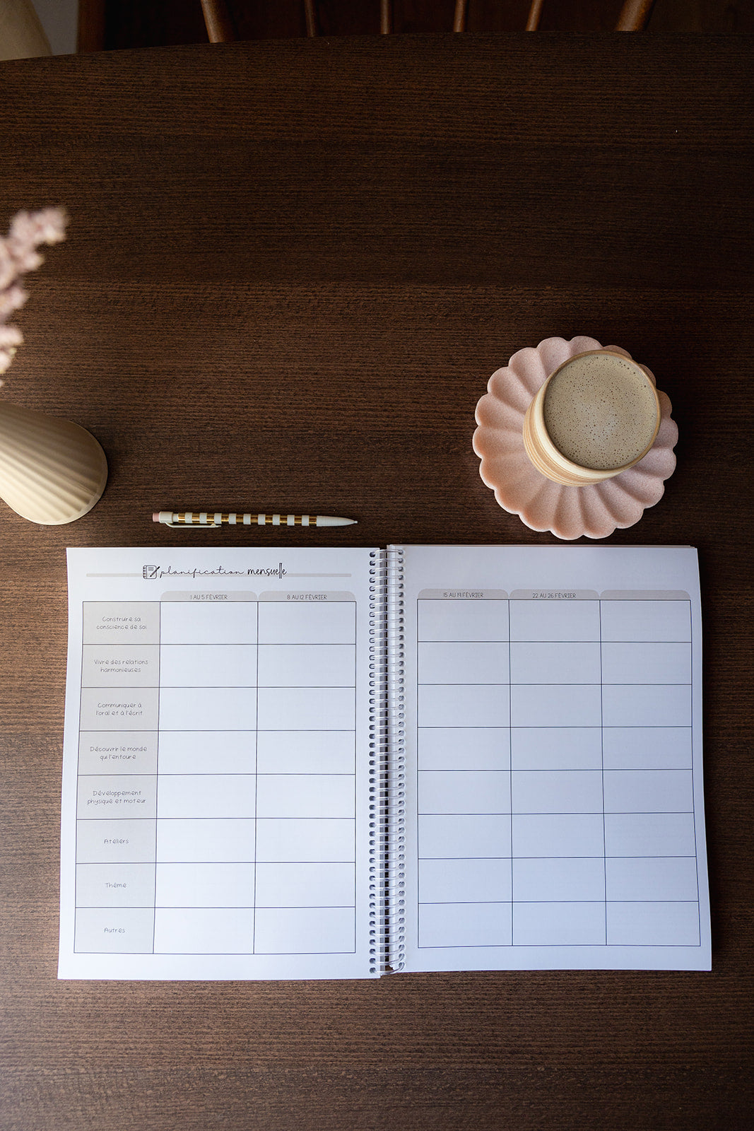 Agenda • Préscolaire • AM/PM