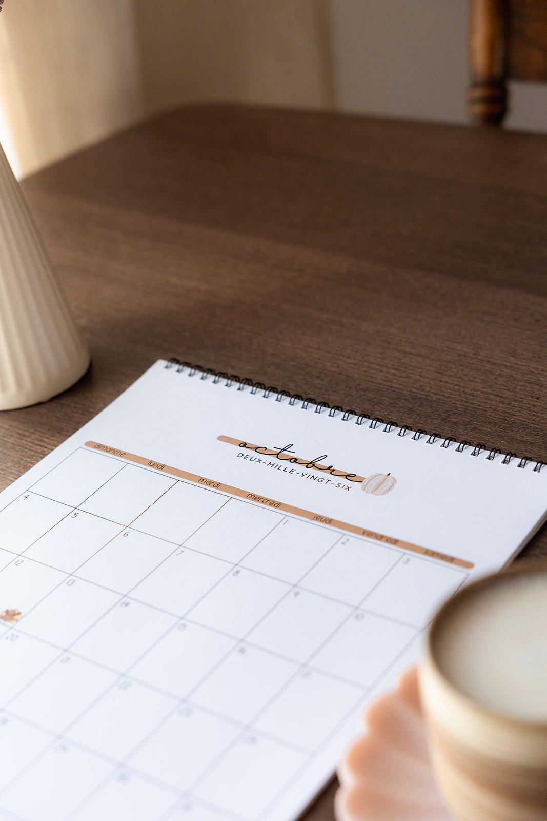 Calendrier scolaire 2026.27 • spirale