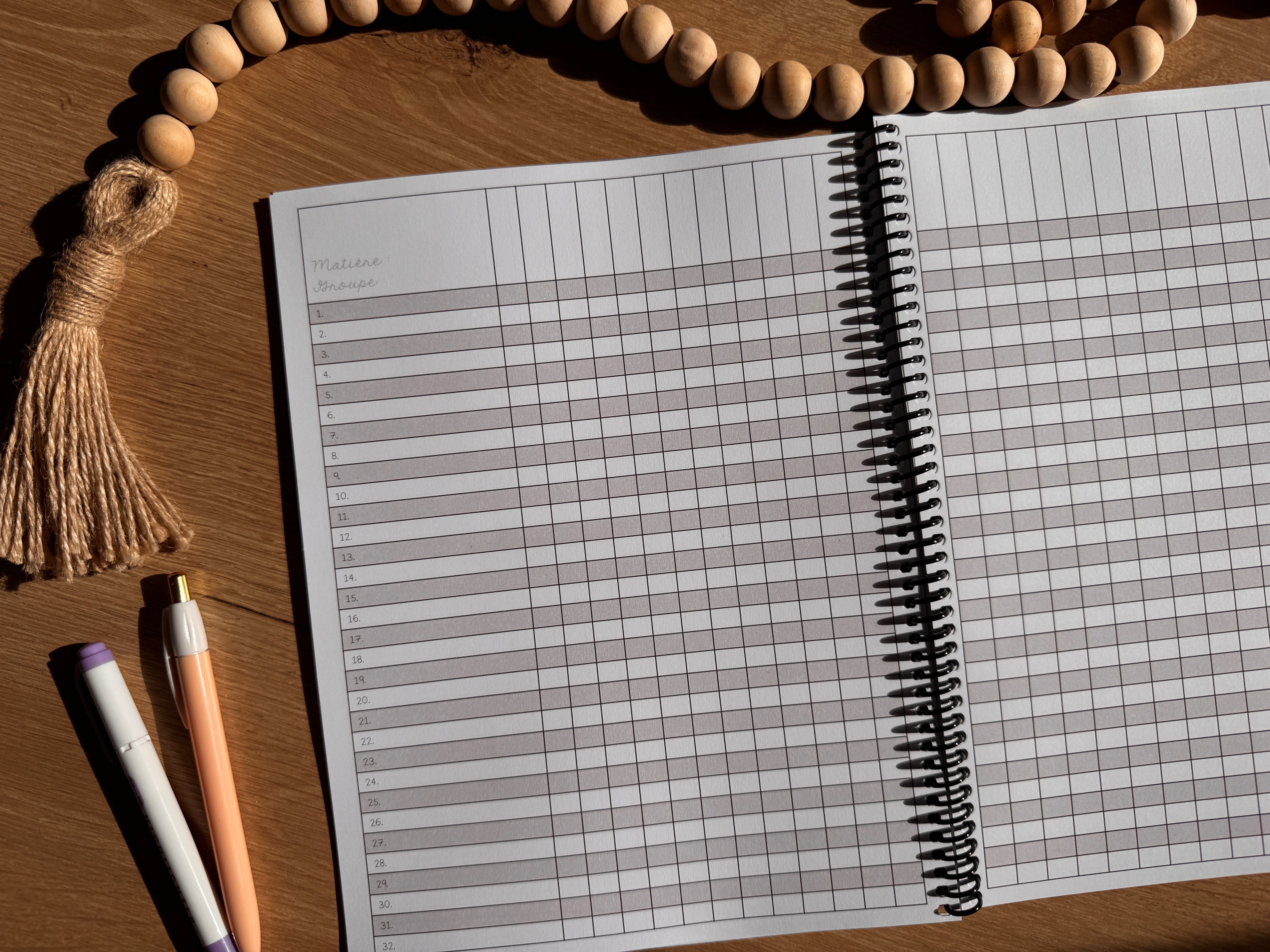 Relevé de notes