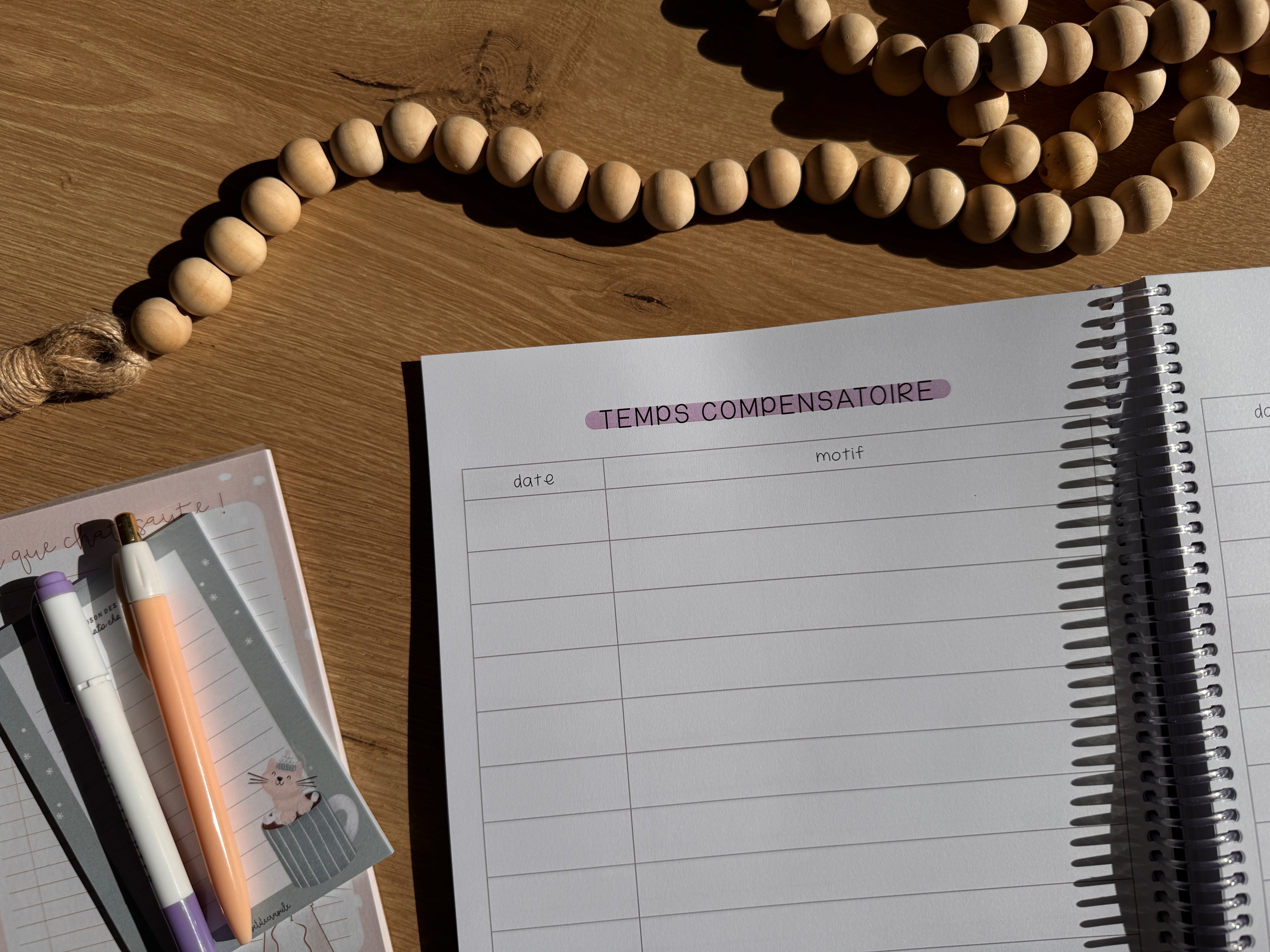 Agenda • T.E.S./ortho. avec heures
