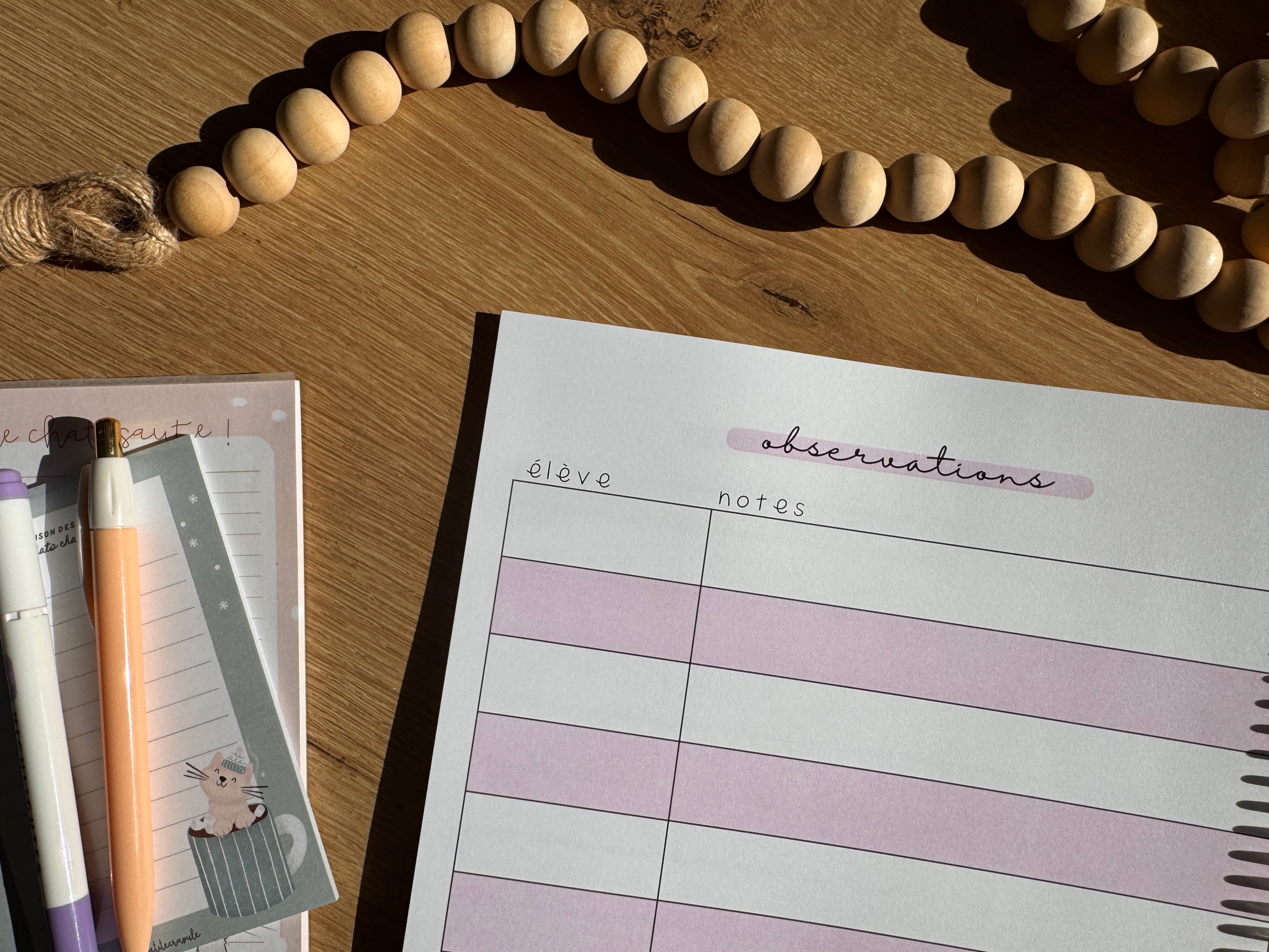 Agenda • Préscolaire 5 périodes