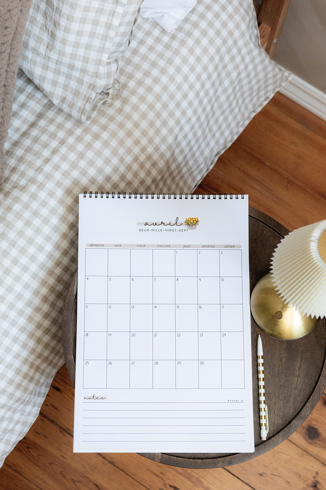 Calendrier scolaire 2026.27 • spirale